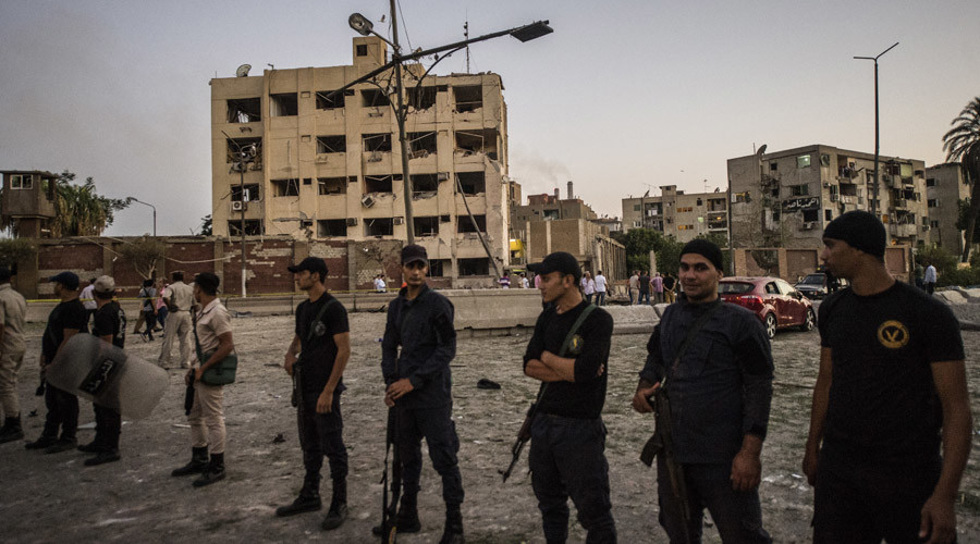 Large blast targets security building in Cairo, ISIS claims responsibility