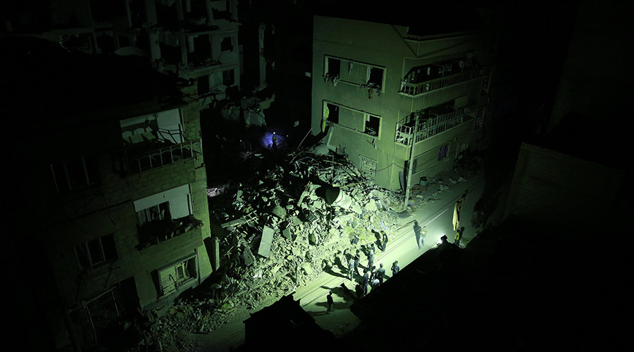 50 civilians reported killed in Douma after Syrian army rocket attack