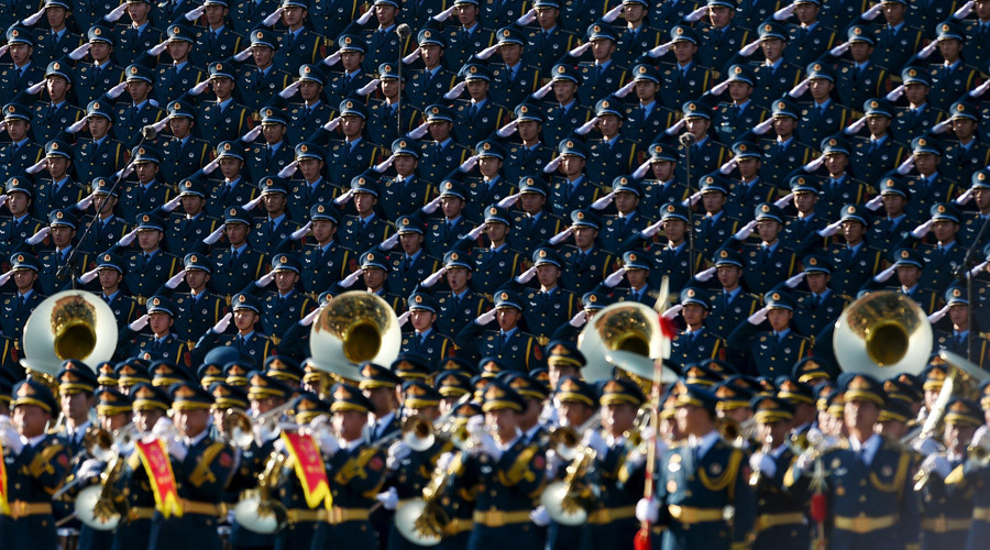 ‘Beijing parade - defensive move in response to US policy of encirclement of China’
