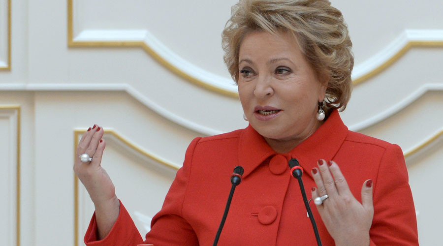 ‘Washington infected with anti-Russia virus’ – senate leader Matviyenko