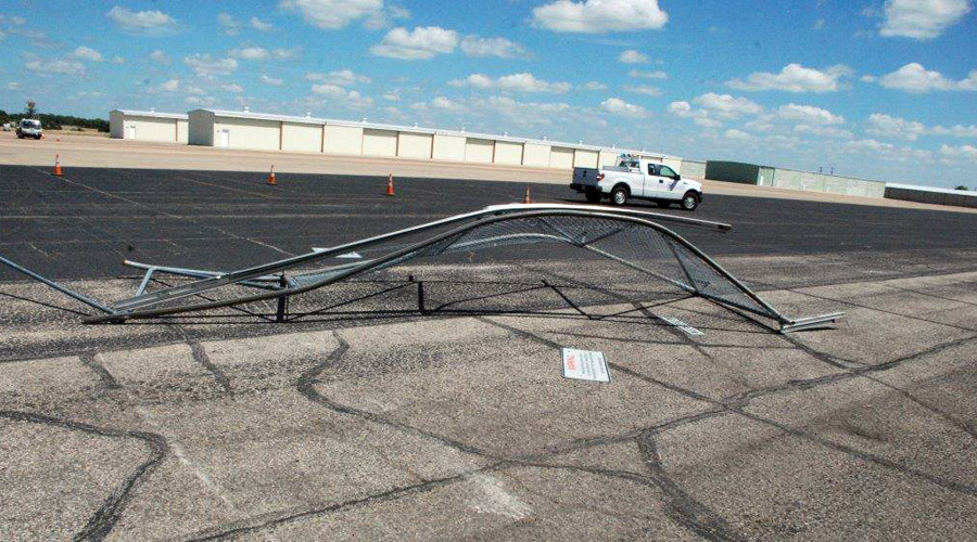 Texas man armed with a stick tries to steal Learjet at airport