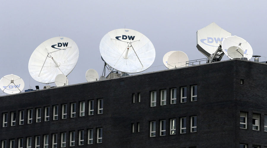 Deutsche Welle berates RT over report on refugees in former Nazi camp?