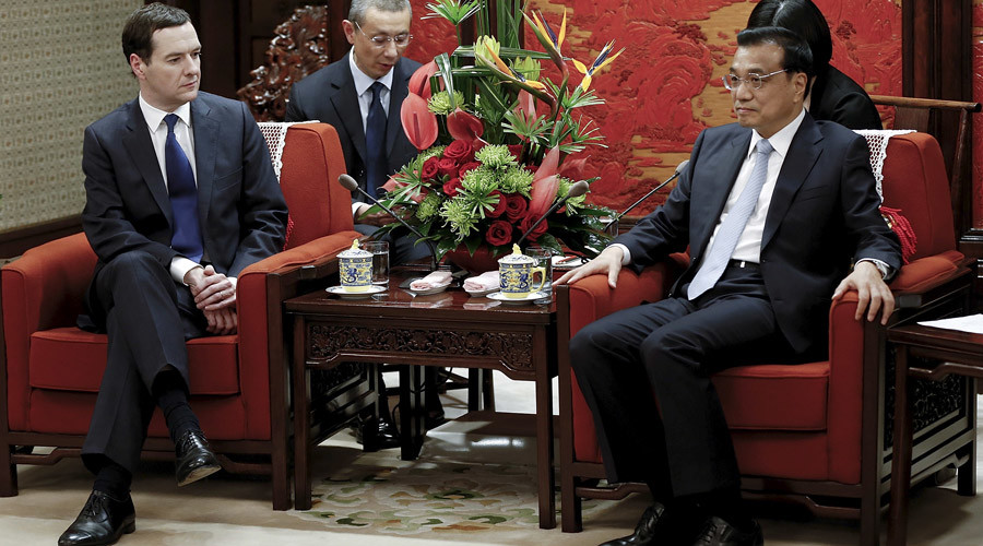 Osborne love-bombs China, but stays silent on human rights