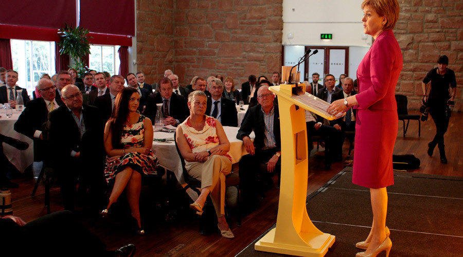 Sturgeon seeks Corbyn pact on trade union rights, rejected by Labour sources