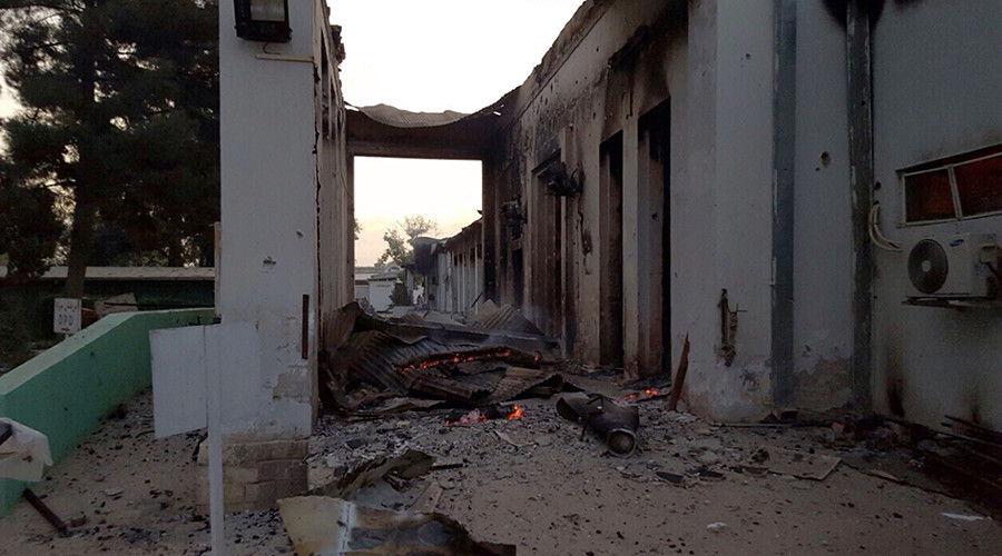 Kunduz Hospital bombing and Shifting political alliances.  560fb22dc461880d608b457b