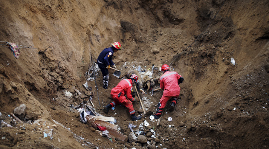 73 killed, hundreds feared buried under Guatemala landslide (PHOTOS, VIDEO)