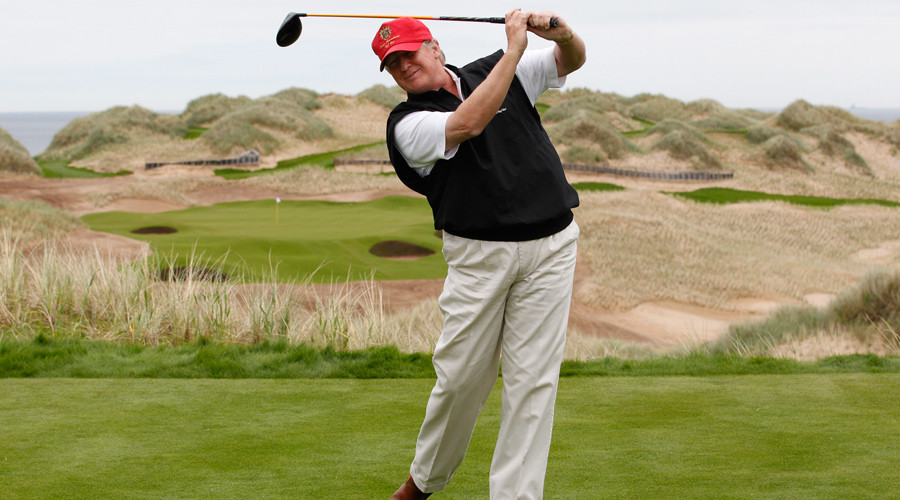 Donald Trump takes golf course fight against Scottish turbines to Supreme Court