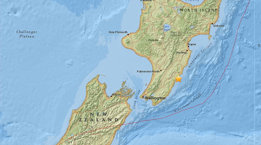 5.4 earthquake hits 150km from New Zealand's capital
