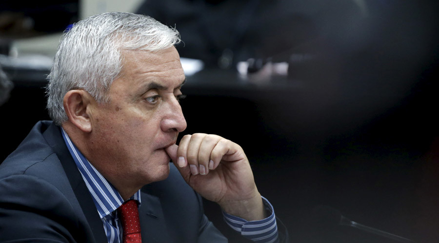 ‘Charges against me are part of US geopolitical game’ – jailed Guatemalan ex-president