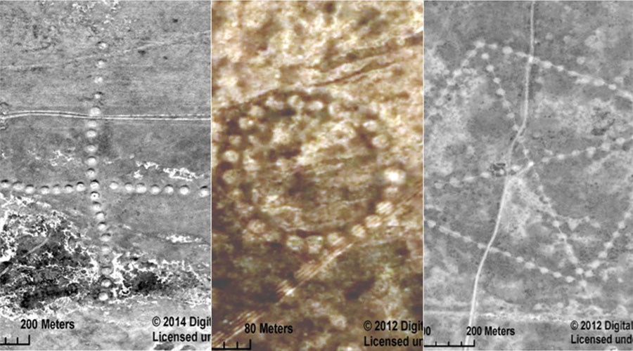 NASA releases images of enormous 8,000-year-old patterns