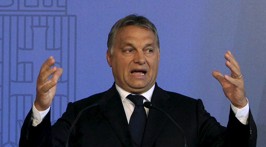 Hungarian PM blames Soros for fueling refugee crisis in Europe