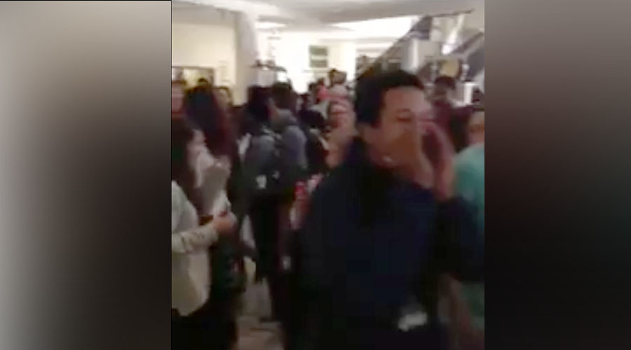 Hundreds of students protest firing of 'body slamming' SC cop