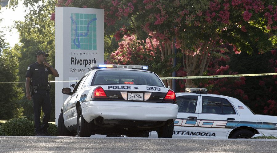 Shots reported fired near Chattanooga Naval Center