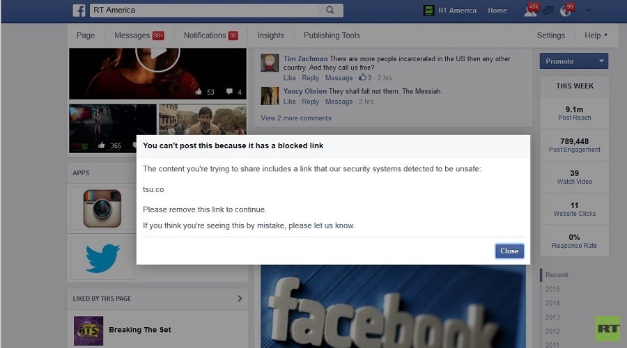 No Tsu for you: Facebook blocks social-networking competitor