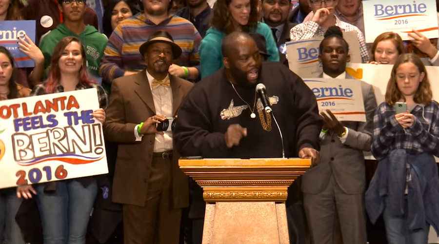 Soul food with Bernie: Killer Mike gives ringing endorsement to Sanders