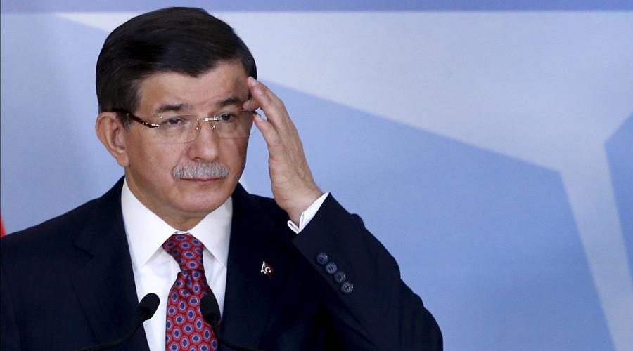 Turkish Prime Minister Ahmet Davutoglu © Francois Lenoir