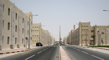 A picture shows the new labour city in the Sanaya Industrial Area in Doha © Stringer