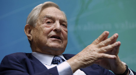 Billionaire investor George Soros speaks at a forum Charting A New Growth Path for the Euro Zone during the annual IMF-World Bank meetings in Washington September 24, 2011. © Yuri Gripas 