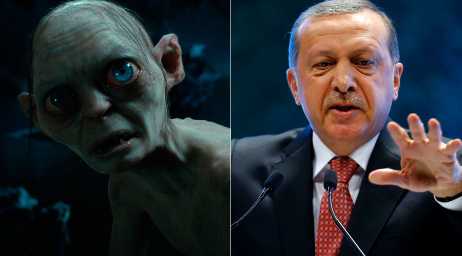 Turkish court calls for experts to establish whether Erdogan looks like… Gollum?