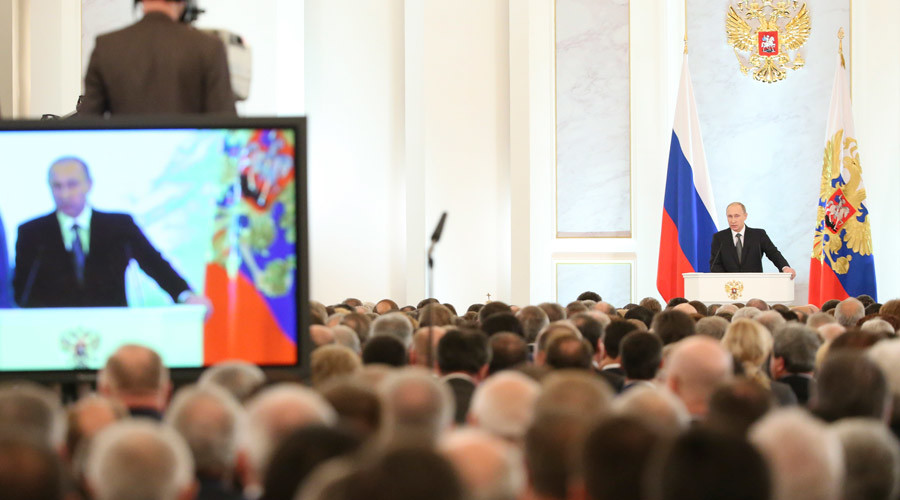 Putin to talk about fighting terrorism in address to Russian parliament on Thursday