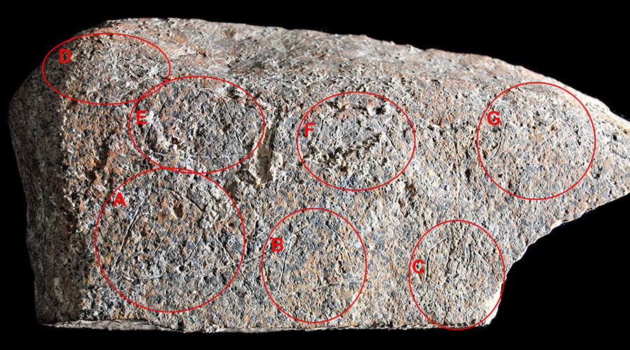 13,800yo rule-breaking rock drawing of Paleolithic life found in Spain