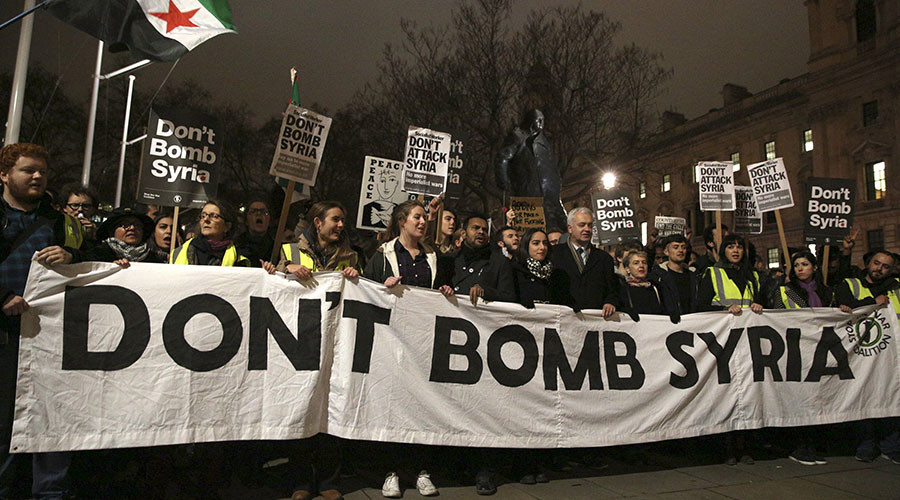 Support for Syria airstrikes plummets after Parliament vote – opinion poll