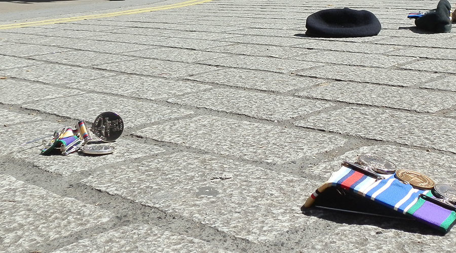 Veterans to throw down medals, urge disobedience in Downing Street Syria protest