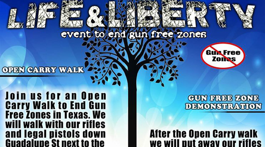 Gun activists want to stage fake mass shooting event at University of Texas, Austin