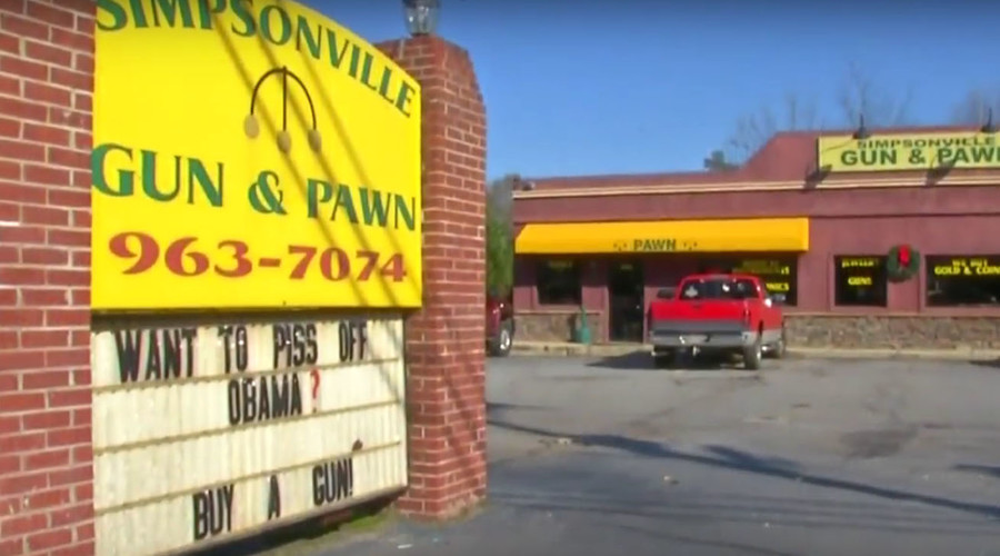 South Carolina gun store wants “to piss off Obama”
