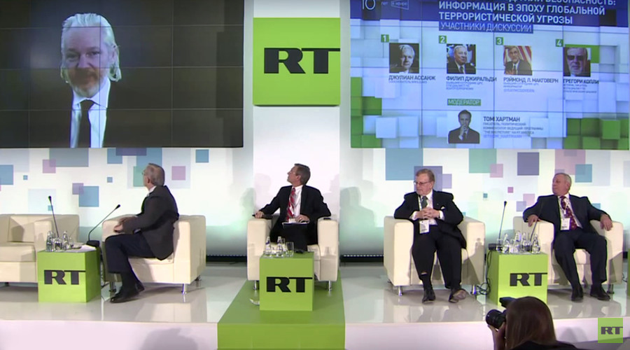 Game for privacy is gone, mass surveillance is here to stay – Assange on #RT10 panel