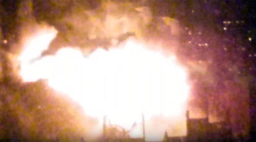 Huge fire erupts at Moscow factory (PHOTOS, VIDEOS)