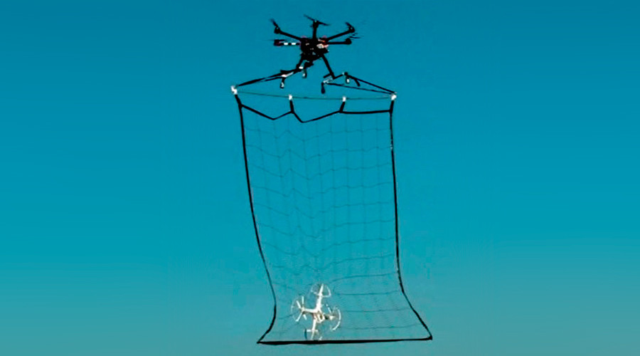 Skynet squad: Tokyo deploys drone interceptors armed with nets