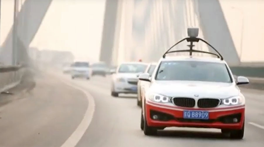 Chinese internet giant Baidu wants self-driving cars on roads in 3yrs