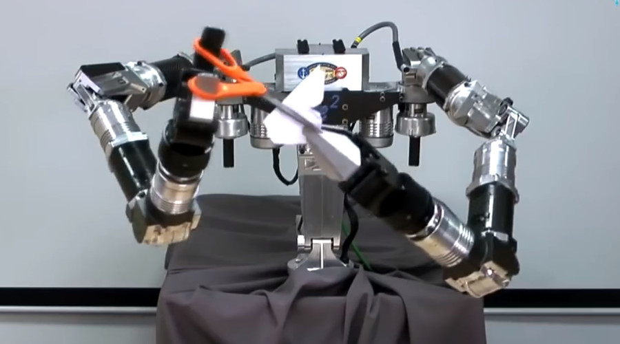 Robots may kill us all, but for now… snowflake art