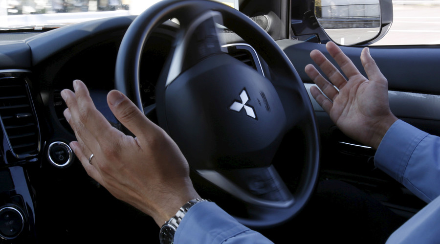 Self-driving cars get into accidents because of humans