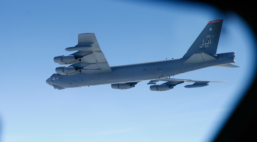 Beijing rebukes Washington after B-52 bomber strays over artificial island in South China Sea