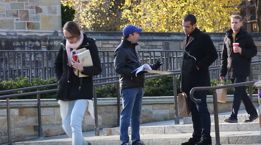 What freedom of speech? Prank petition to repeal First Amendment gets support at Yale (VIDEO)
