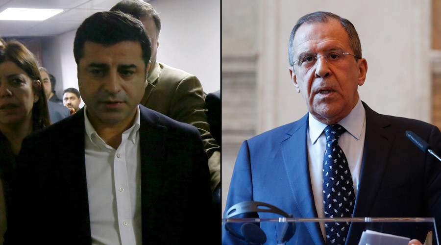 Russian FM plans to meet co-leader of Turkey’s pro-Kurdish HDP party