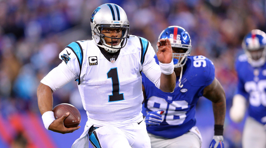 Newton drives Panthers to 14-0 despite amazing Giants comeback