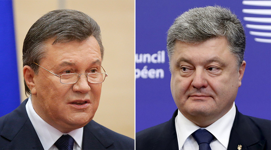 Ukrainian President Poroshenko's approval rating drops below ousted predecessor's