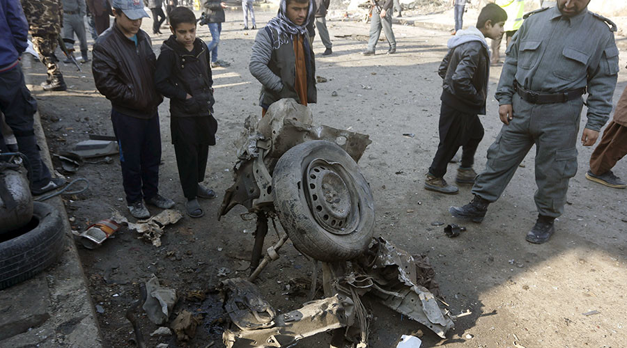 18 children wounded in a suicide attack near school in Afghan capital