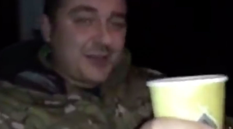 Ukrainian lawmaker filmed singing along to neo-Nazi song, saluting Hitler