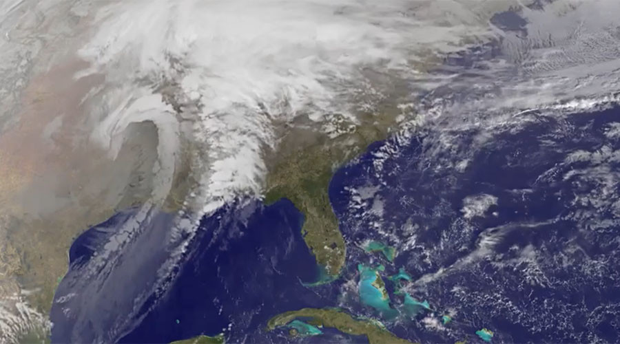 Monster winter storm 'Goliath' brings twisters, floods, snow and deaths