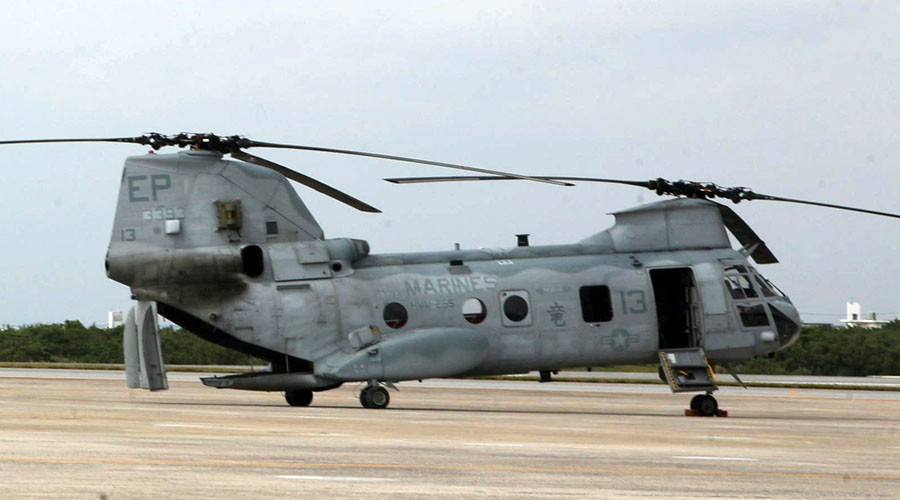 Okinawa man fined $4,000 for pointing laser at US Marines chopper flying over his home