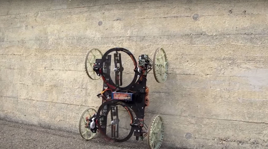 VertiGo: Disney introduces wall-climbing robot (VIDEO)