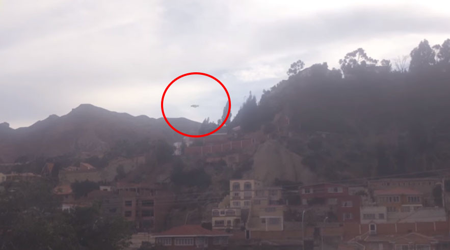 Man claims to capture UFO in Bolivian sky (VIDEO)