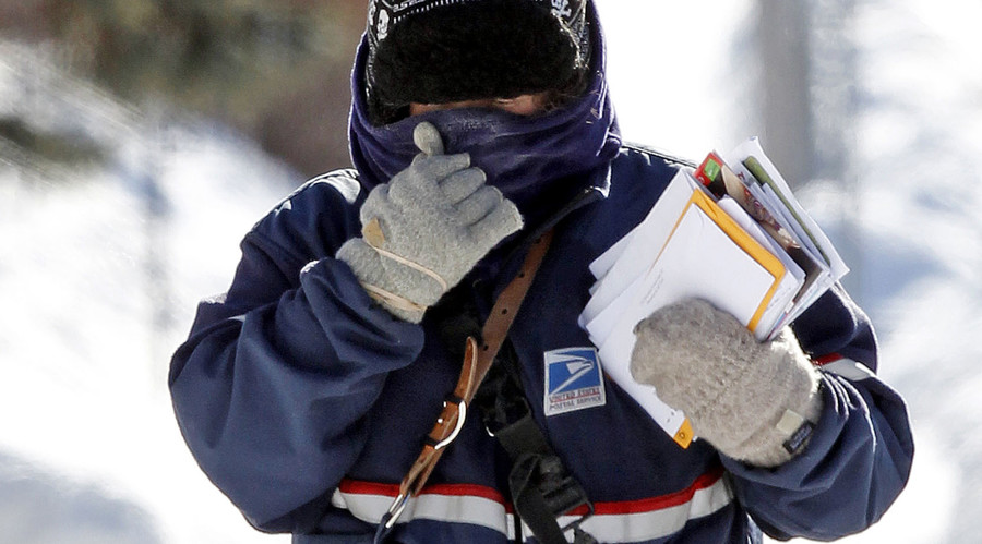 Tale of 2 US postmen: While one plays the Grinch, another subs for Santa