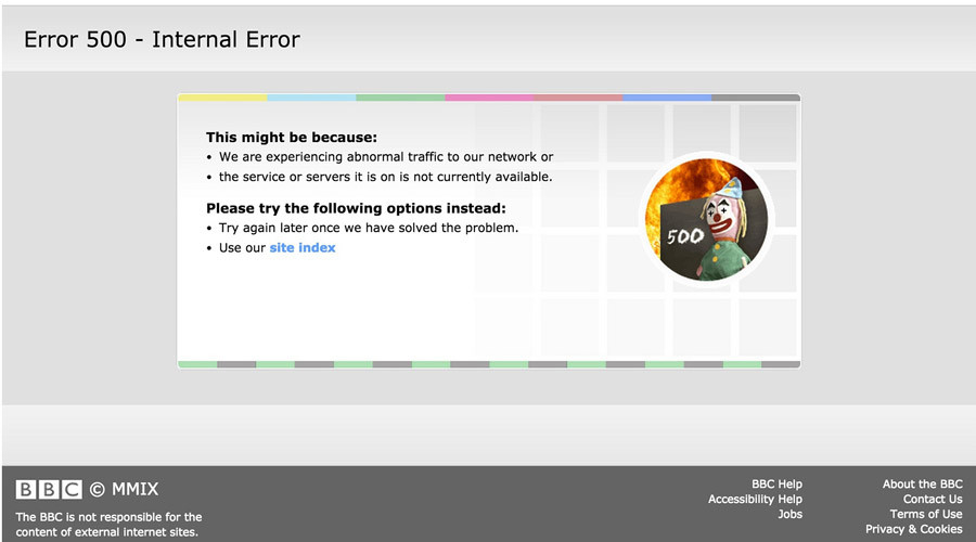 #BBCDown: Cyberattack takes Beeb offline, internet goes hysterical