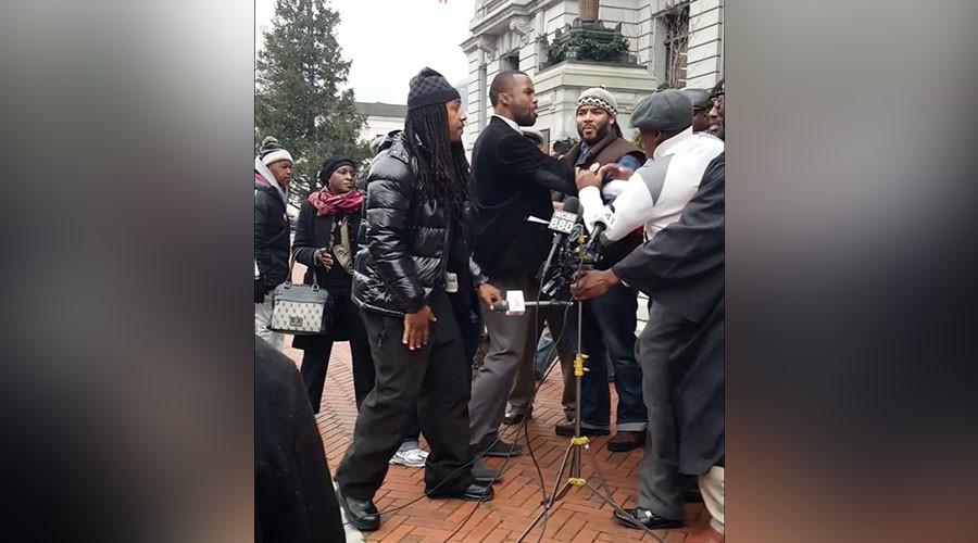 Fight erupts at Newark anti-violence rally