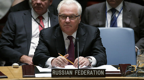 Russia's Ambassador to the United Nations Vitaly Churkin © Brendan McDermid
